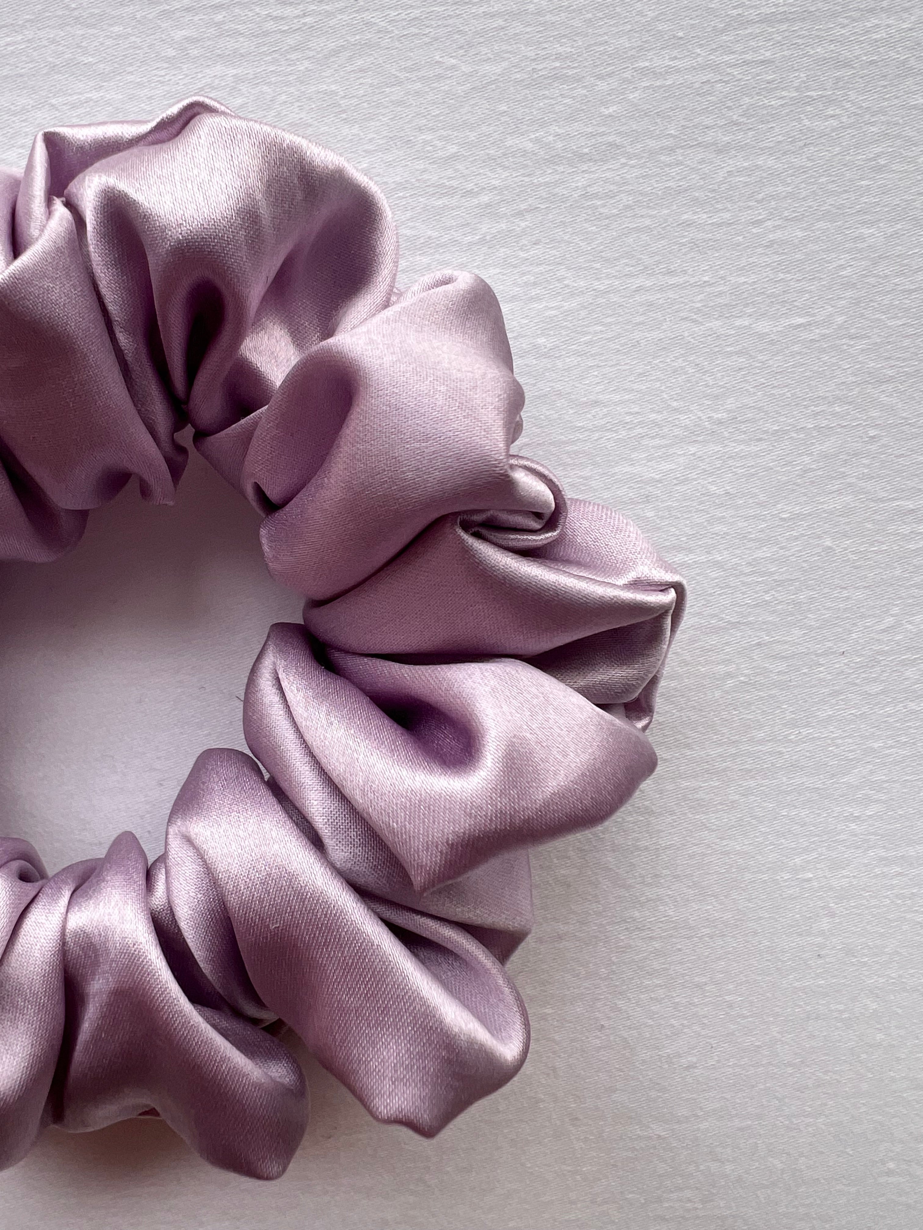 Mulberry silk scrunchies collection