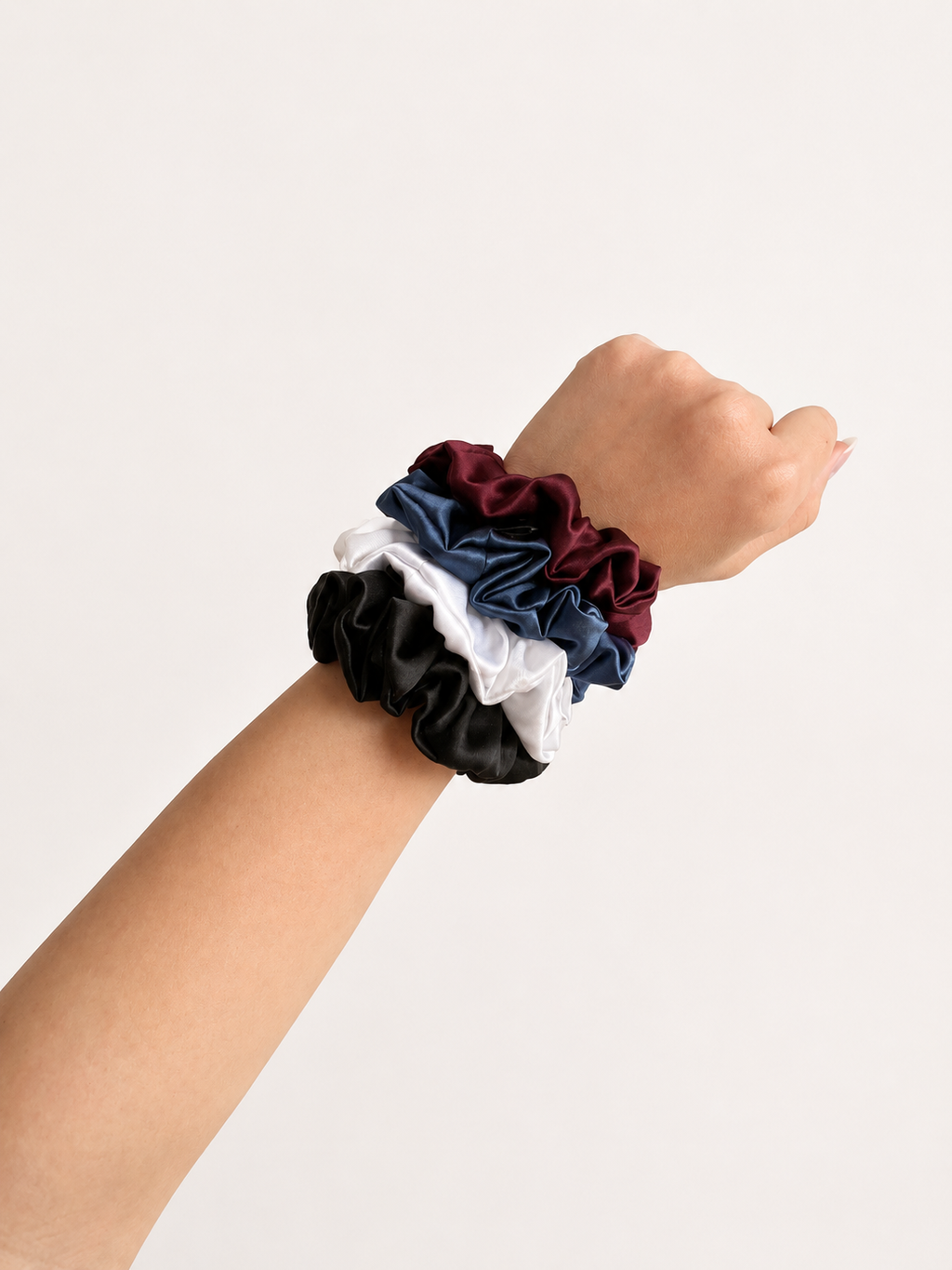 Nara Essential Set (2 Pairs) + Low Lustre Silk Scrunchie