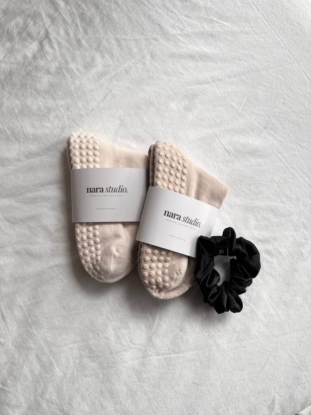 Nara Essential Set (2 Pairs) + Low Lustre Silk Scrunchie