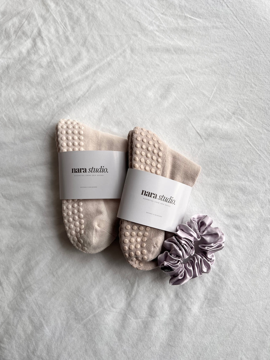 Nara Essential Set (2 Pairs) + Glam Silk Scrunchie